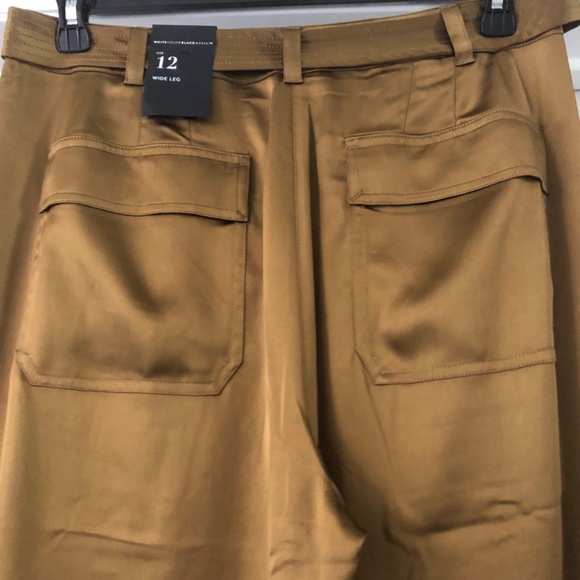 White House Black Market Pants - White House Black market gold woman pants